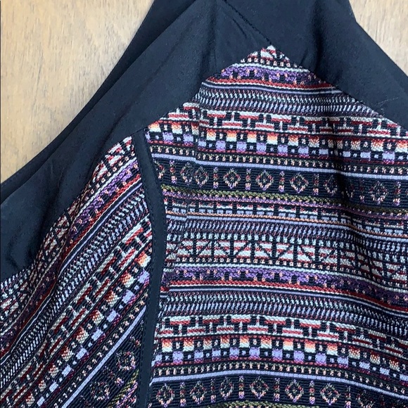 BCBGeneration Geo Pattern Halter Dress - Picture 3 of 5